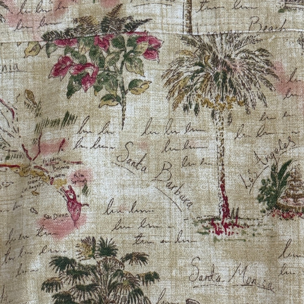 Draper's & Damon's Vintage Jacket PS California Scenic Print Cotton made in USA - Picture 8 of 15